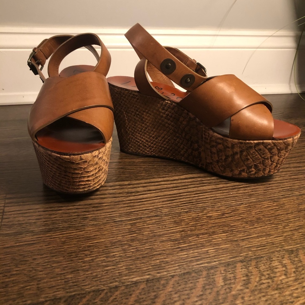 Lanvin Wedge Sandals